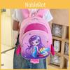 Adorable Lightweight Nylon Kids Backpack Cartoon Design For Boys And Girls