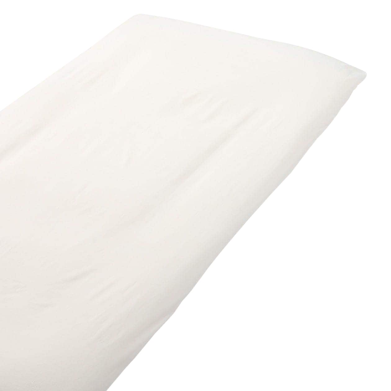 

MUJI Washed Futon Sheet/Shallow Fitted Sheet, Off-White, Double Size, 140 x 200 x 3-10cm, 83334802