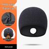 Winter Fleece Ponytail Hat: Windproof, Quick-Dry, Ear-Protecting for Running, Hiking, Cycling