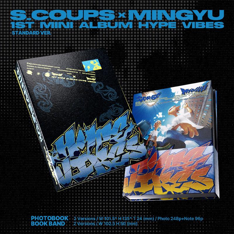 S.COUPS X MINGYU (SEVENTEEN) – 1st Mini Album [HYPE VIBES] Photobook Ver.