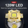 Super 4*120W Powerful Flashlight Rechargeable Torch Light High Power LED Flashlight Long Range Lantern Zoomable Camping Lamps