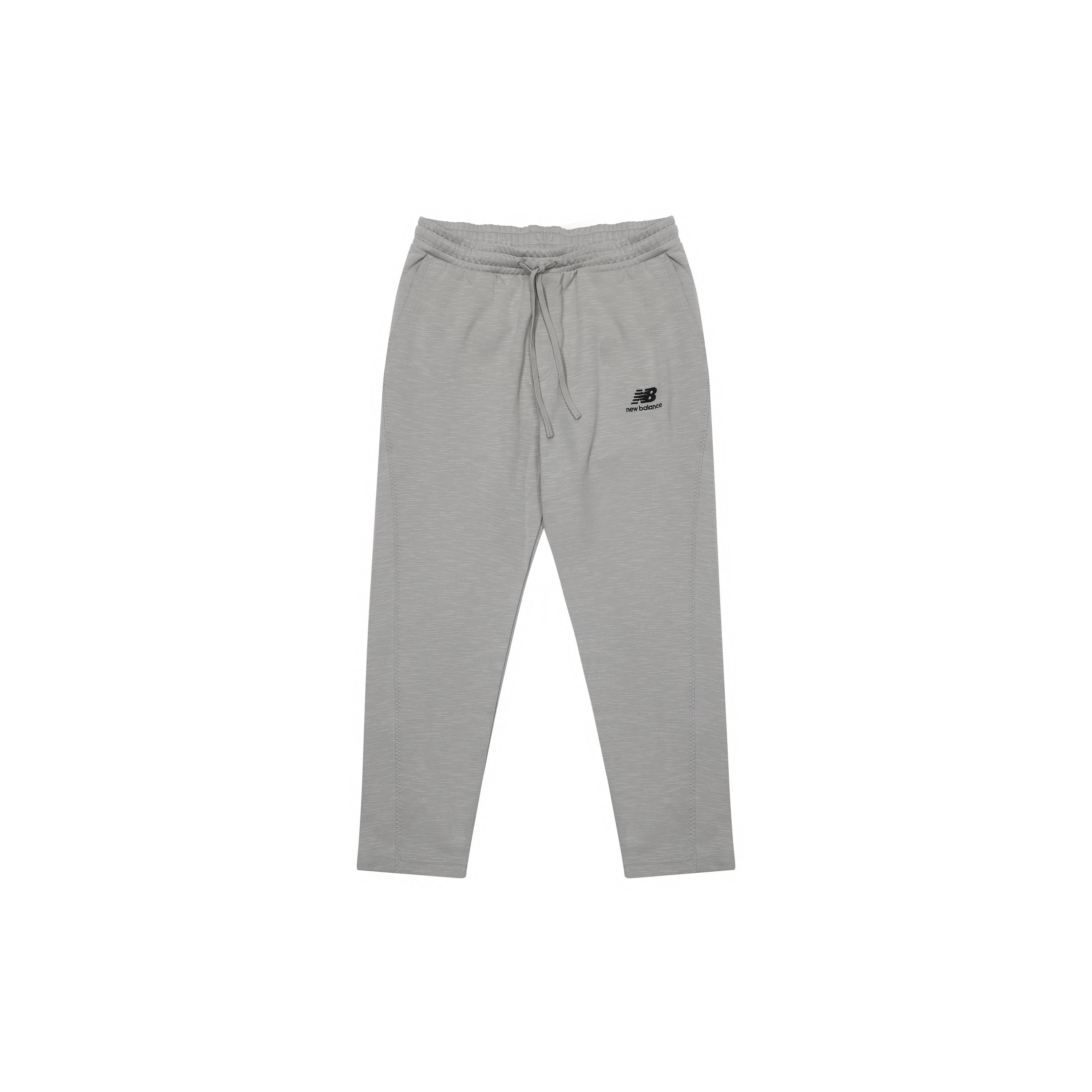 New Balance Essentials Stacked Logo Sweatpants Asia Sizing Grey Men s AMP23313-NTP M