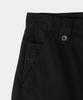 SLOWACID Washed Herringbone Cargo Pants [Black]