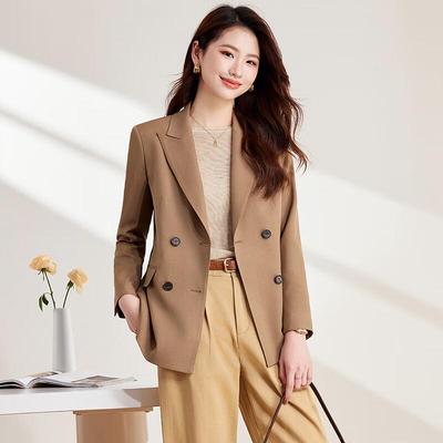 Damska luźna marynarka z długim rękawem