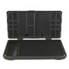 Carp Fishing Tackle Box Hook Storage Box with 20 Pins 1 Label Sticker Carp Fishing Rig Container with Magnetic Closure