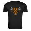 Angry Bull Head Animal Mascot Graphic T-Shirt