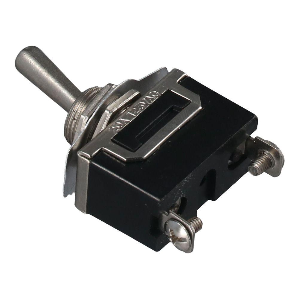 Heavy Duty 20a 125v Toggle Switch 2Pin Spst Rocker Switches Metal Momentary Boat