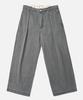 Mideueobdeiteu Vintage Pleated Wide Pants_Gray