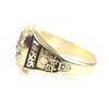 Excellent JOSTENS Ring 2003 SASHA DRAGUNS Japan 12P Diamond College Gold pink 18K mens Used