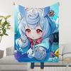 Blanket Throw Sigewinne Super Cosy Plush Living Room Genshin Sofa Impact Couch Childish Birthday Gifts