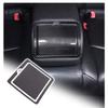 For 2007-2013 Infiniti G25 G35 G37 Soft Carbon Fiber Car Rear Seat Armrest Water Cup Switch Panel Trim Sticker Car Accessories