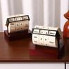 Verstelbare Roterende Eeuwigdurende Bureaukalender - Bureauornament en Home Office Decoratie.