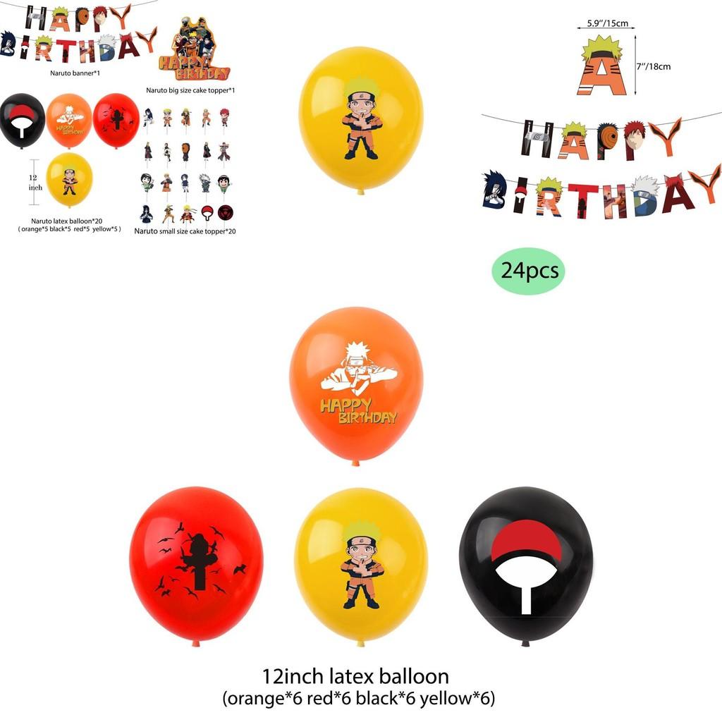 Brighten Up Your Party With Naruto Anime Themed Party Decorations