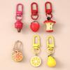 Whimsical Fruit Themed Keyring Decorative Charm For Backpacks Luggage Keys Trendy Accessory Gift