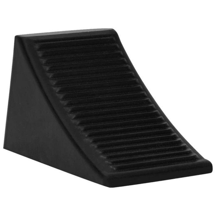 Cales de roue 4 pcs 16x9x9 cm Caoutchouc