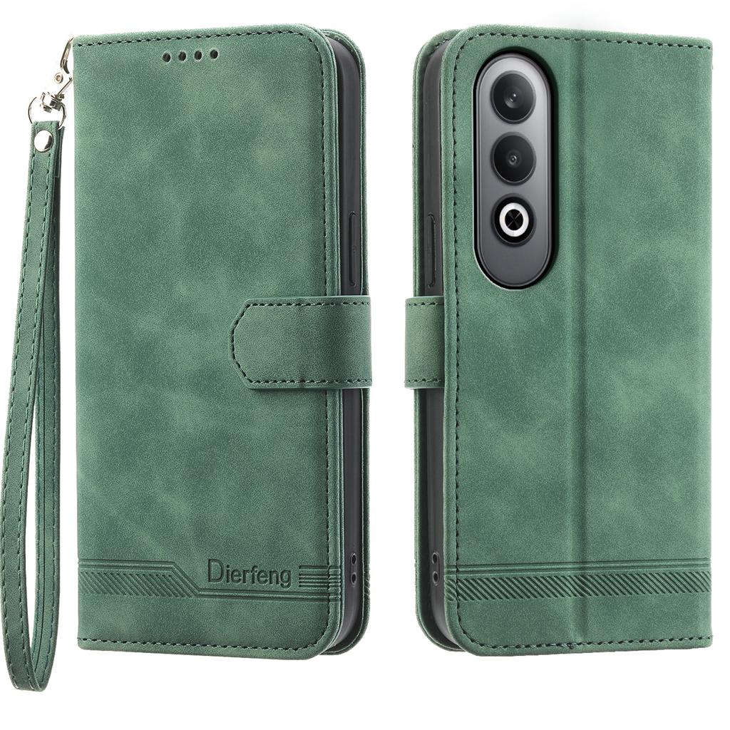 DIERFENG DF-03 For Oppo K12/OnePlus Nord CE4 5G Wallet Case Anti-Drop Leather Phone Cover