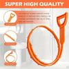3PCS Pipeline Unclogger Drainage Blockage Remover Sink Bathroom Pipeline Garbage Hair Sewer Blockage Cleaning Tool