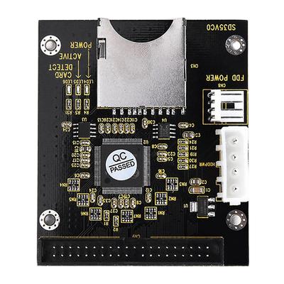 SD To 3.5 Inch IDE Expansion Card 44Pins SD To 2.5 Inch IDE 44Pins SSD Converter Card Memory Expansion Card for PC Computer