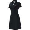 Fila Logo Solid Color Splicing UV Resistant Breathable Golf Polo Dress Women Dresses Legendary-Blue A11W325301F-NV