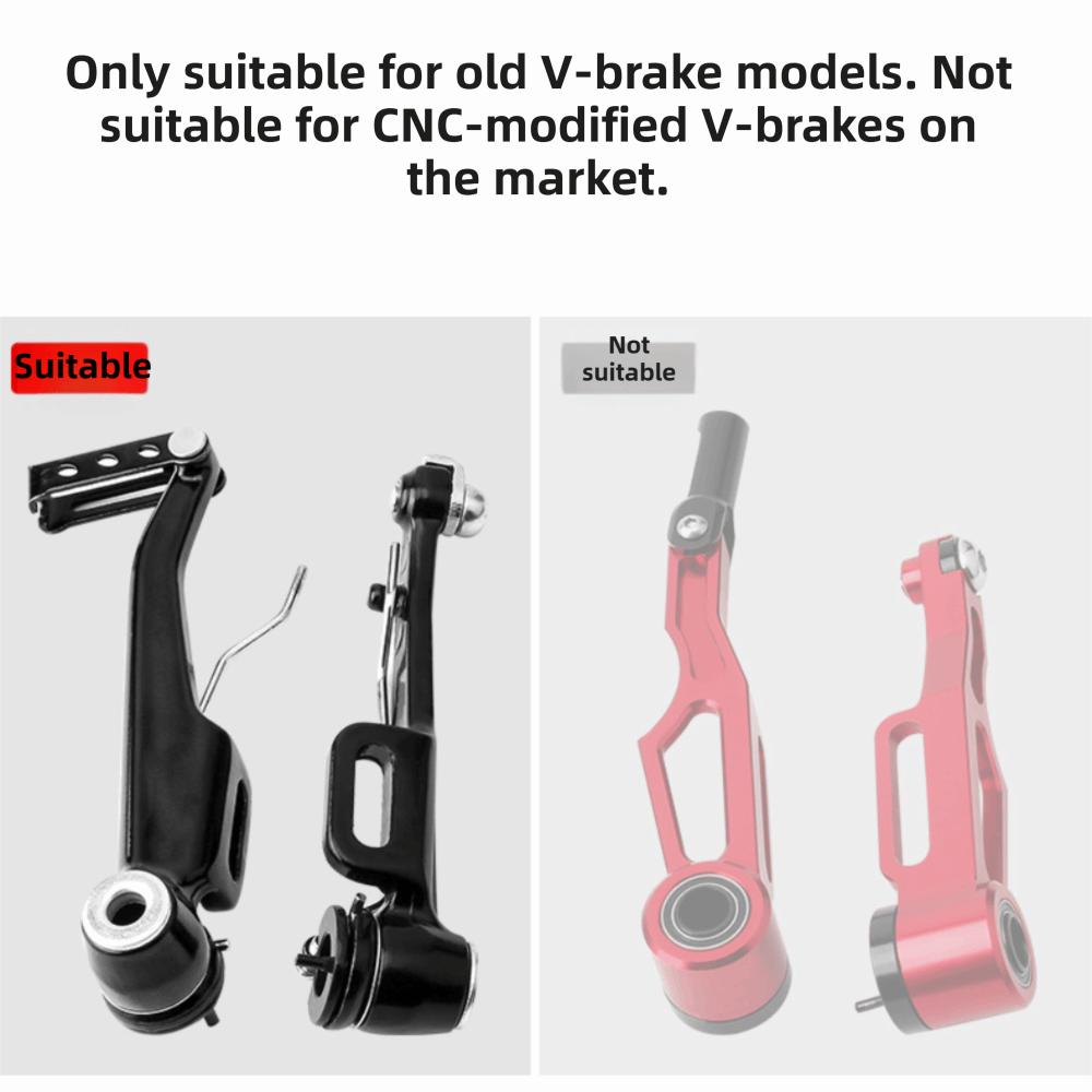 Lightweight Bicycle V Brake Extension Adapter  Road Bike Brake Adjustment красный