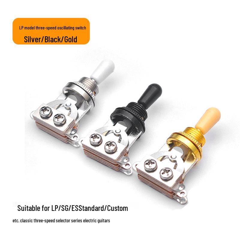 Three-color Electric Guitar 3-Position Selector Switch for Tone and Pickup Conversion