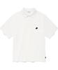 C Logo Cap Collar T-Shirt White