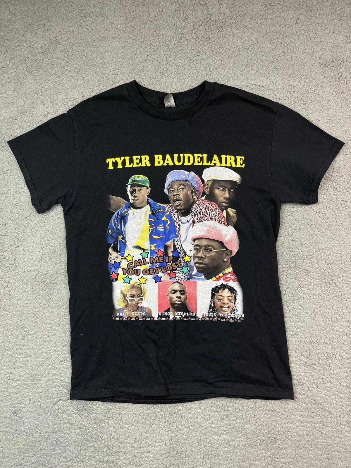 

Tyler Bauirdelae Shirt Small Tyler Gregory Okonma Tour Igor Flower Boy Cherry Bo 2XL