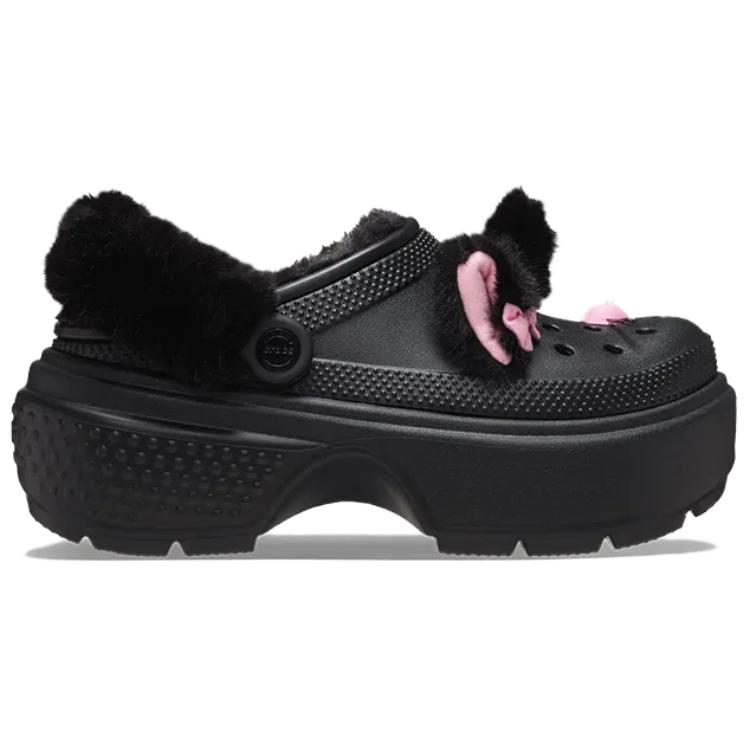Crocs Simple Comfortable Clogs Women Footwear Black 210690-001
