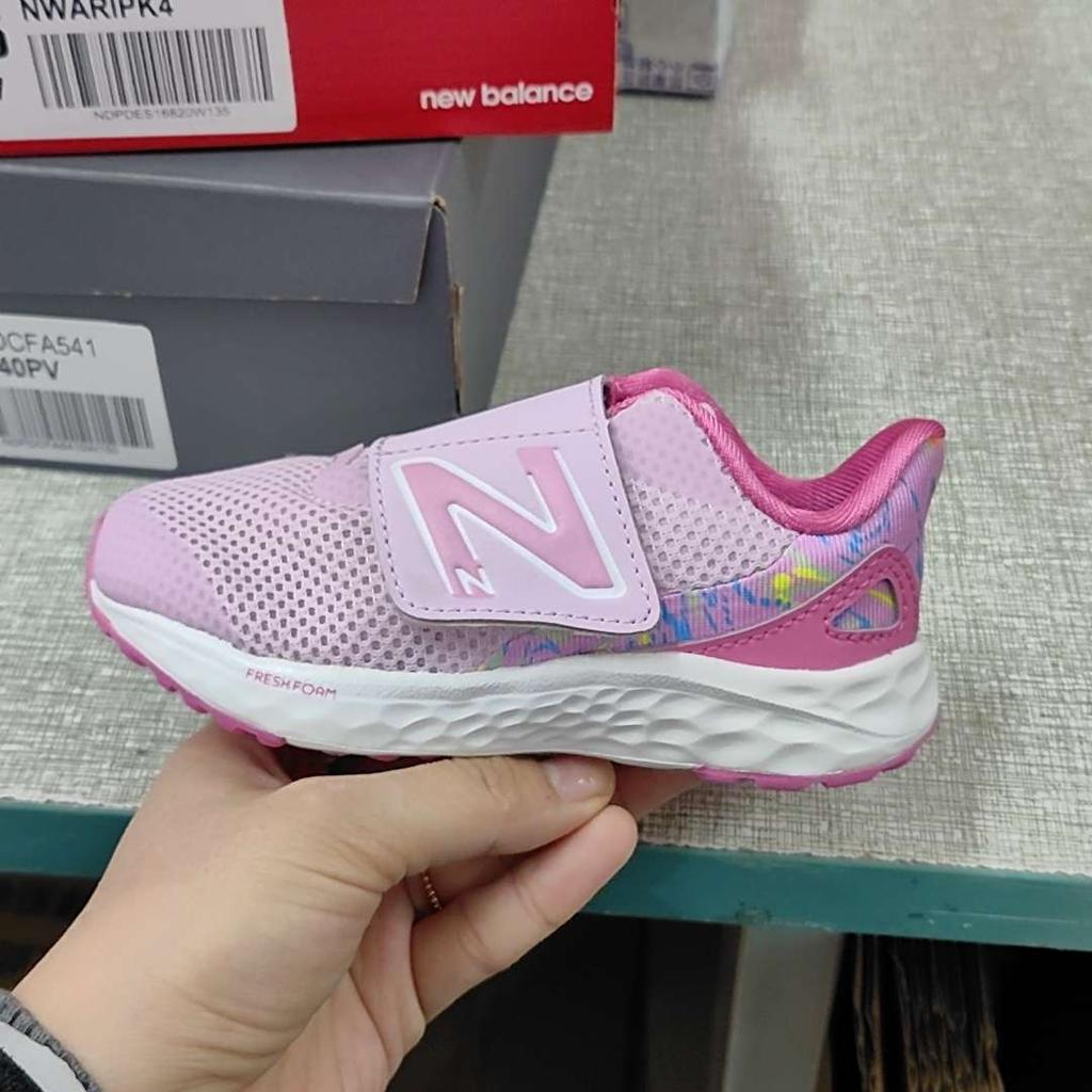 New Balance Versatile Low-Top Walking Shoes Baby Sneaker Pink NWARIPK4