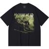 230 g/m² 100% Bavlna T-shirt Heavy Metal Rocková Kapela Tisk Populární Hudby Unisex Těžký Bavlněný T-shirt