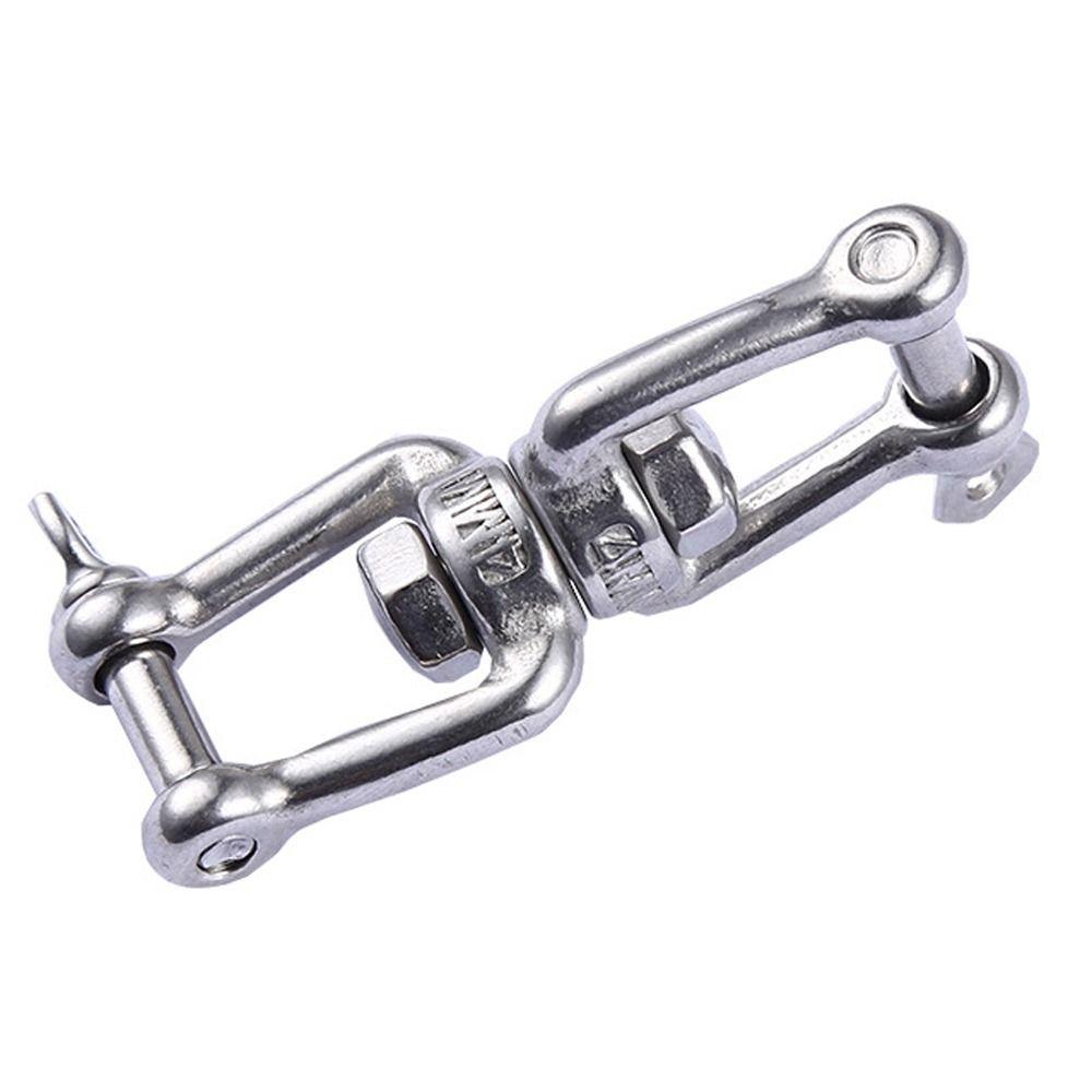 Screw Joint Connector Outdoor Shackle Fob D Bow Staples Solid Carabiner