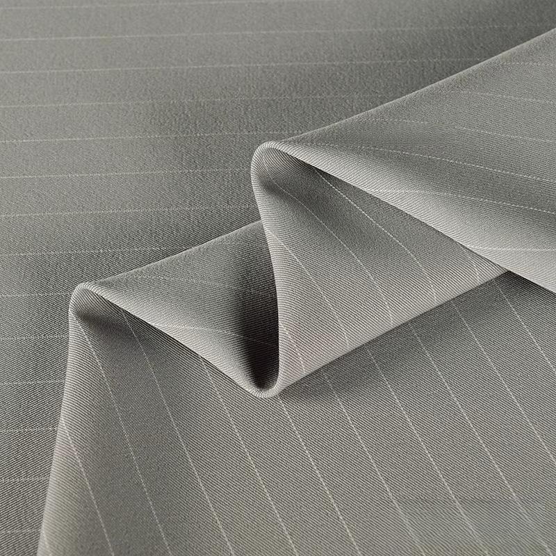 100/300/500cm Vertical Stripe Fabric Wrinkle Resistant Drapable Professional Suits Pant Dresses Office Apparel Textile Fabric