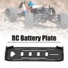 RC Battery Aluminum Alloy Mounting Plate for Axial SCX10 90046/90047/D90 1/10 RC Crawler