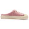 MLB Playball Mule Sea Horse Hair Shock Absorbing Lightweight Low Top Skate Shoes Unisex Skate Shoes Pink White 3AMUUD316-43PKS