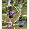 Boys Girls Shawl Butterfly Wing Dancing Party Photo Fairy Cosplay Accessory Christmas Halloween Dress up Cape Coverups
