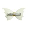 2/6Pcs Halloween Hair Clips Bat Wing Design Shiny Hairpin Women
