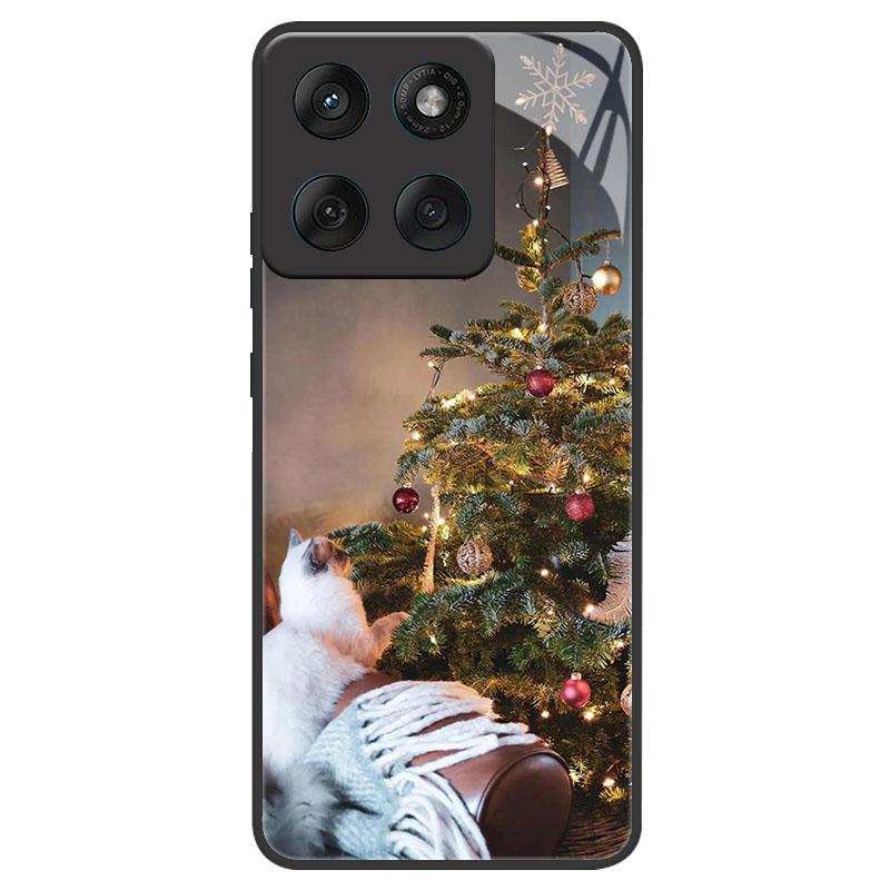 Christmas Phone Case For Motorola Moto Edge 60 60s 50 Pro Fusion Edge50 X50 Ultra Neo G05 G15 E15 Tempered Glass Protect Cover