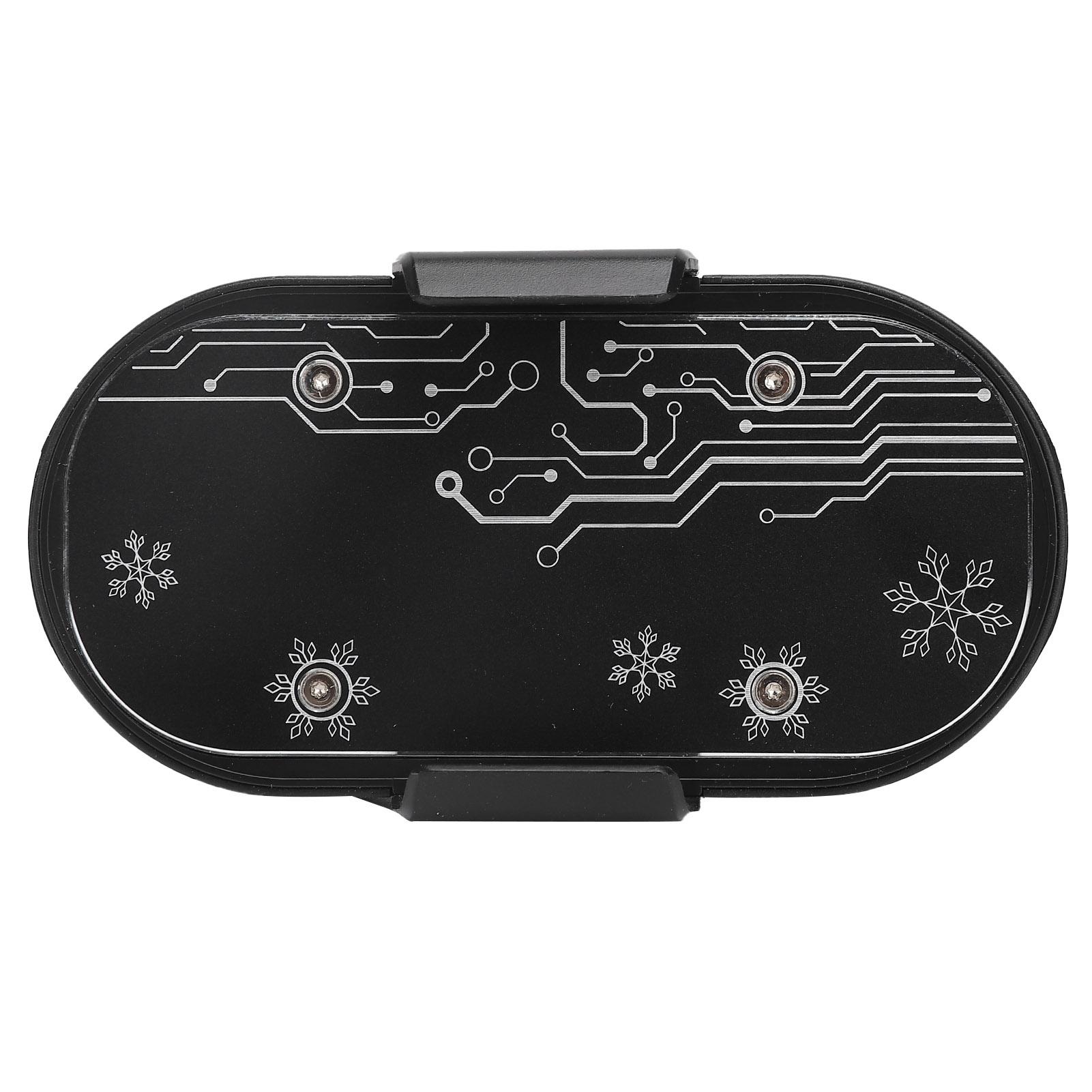 

Мобильный телефон Полупроводниковый охлаждающий вентилятор Портативный телефон Охладитель Радиатор для игр(белый ) чёрный