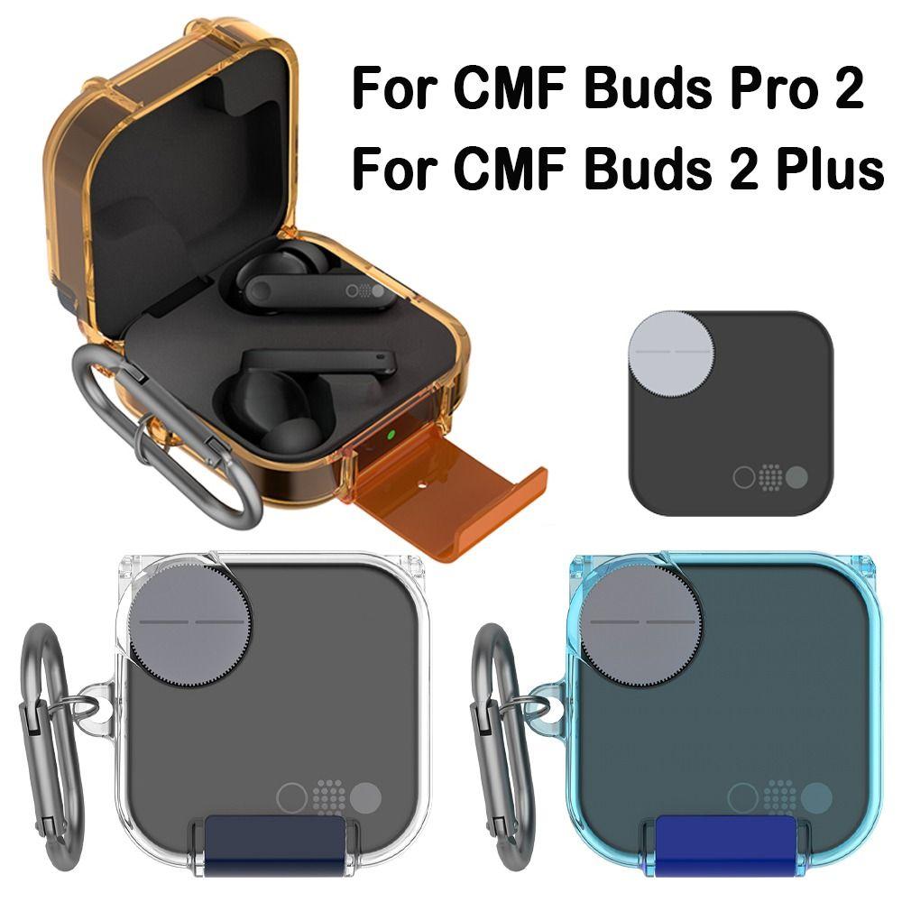 Transparent Earphone Protective Case for CMF Buds Pro 2/Buds 2 Plus Earphone Accessories