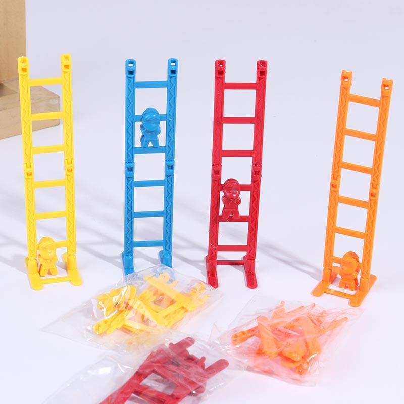 25Pcs Mini Plastic Climbing Stairs Doll DIY Puzzle Toys for Kids Birthday Party Favors Baby Shower Pinata Fillers School Rewards