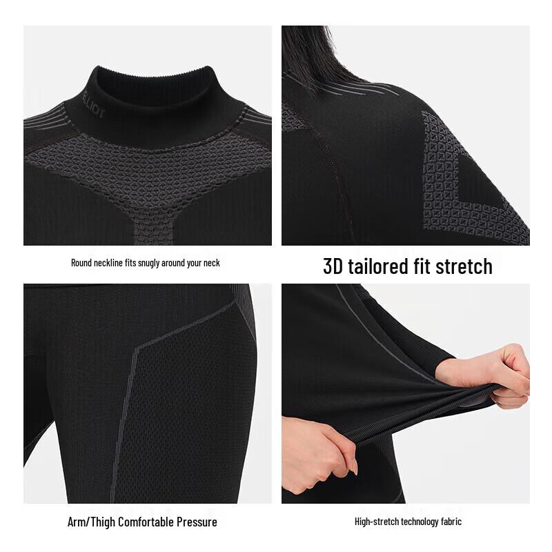 Pelliot Men's Thermal Compression Base Layer Set