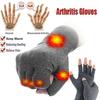 1 Pair Compression Arthritis Gloves Wrist Support Therapy Wristband for Joint Pain Relief Hand Brace Women Men