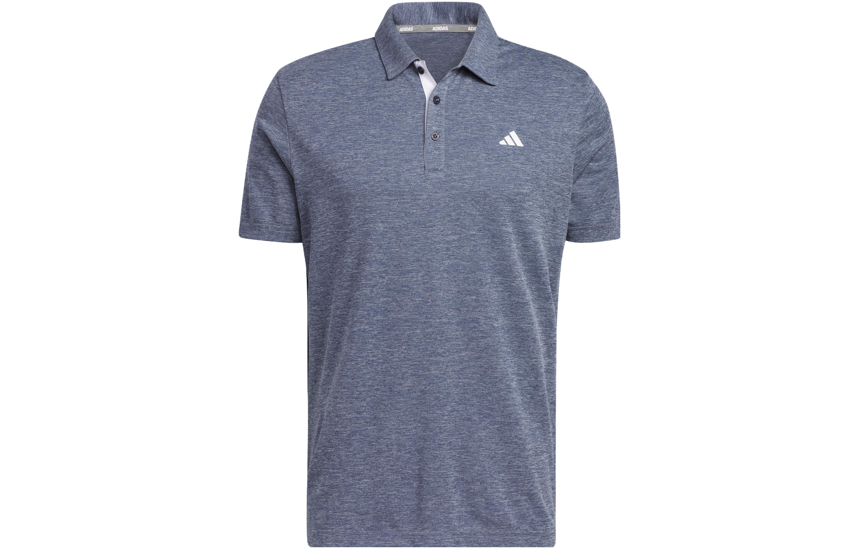 Adidas Polo Shirts Men s Navy Polo Collar Moderate Straight Fit IA5451 XS