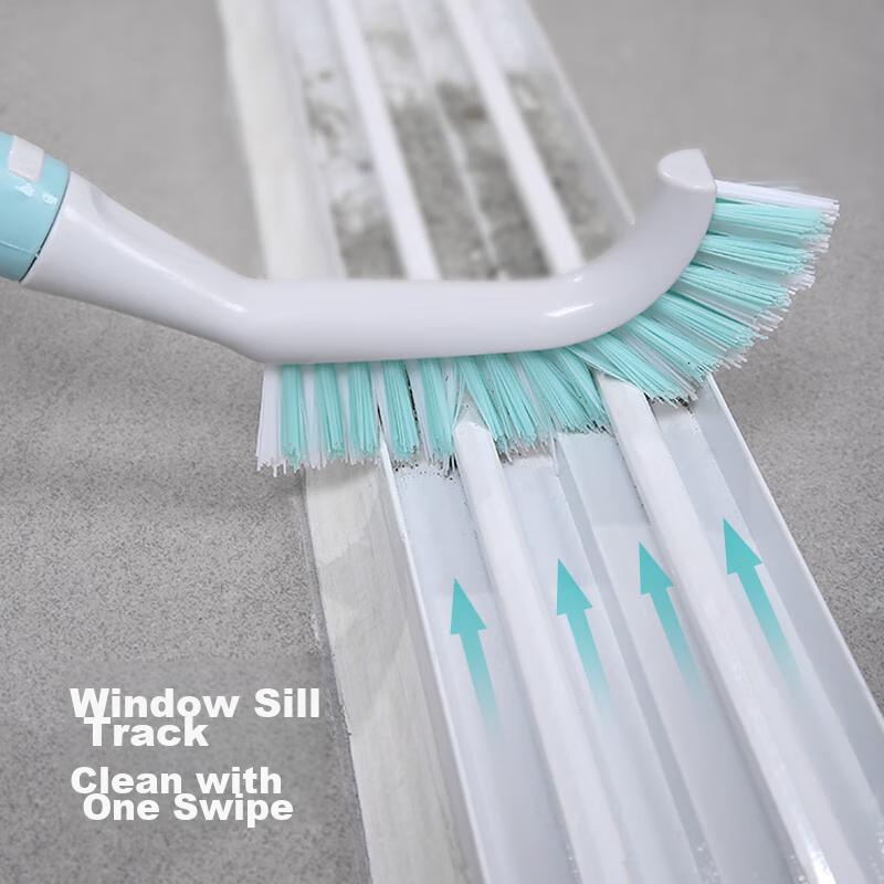 MARYYA Gap Cleaning Brush Bathroom Toilet Brush Kitchen Sink Window Groove No Dead Angle Multi-Functional Hard Bristle Floor Brush