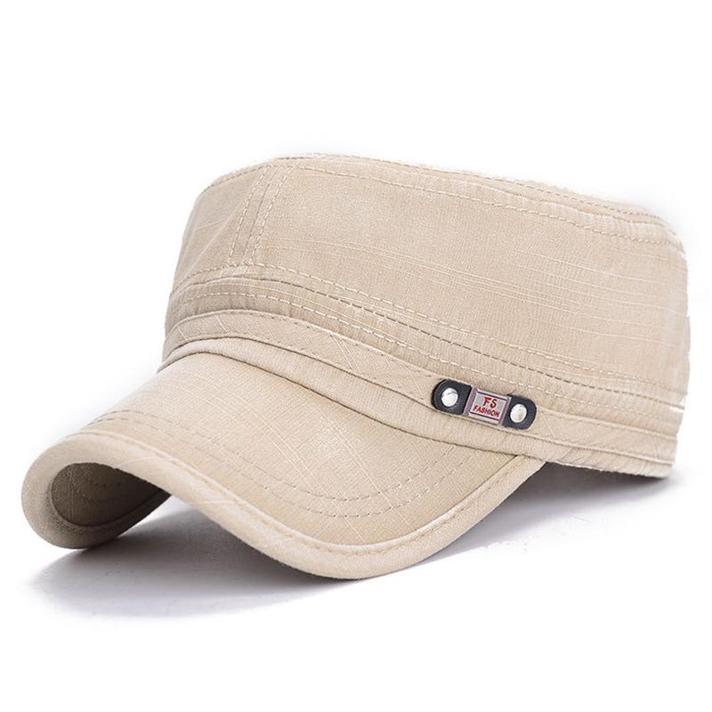 Northwood כובע שטוח וינטג' כובע קלאסי Snapback צבאי גברים נשים כובע משאית כותנה כובע אבא
