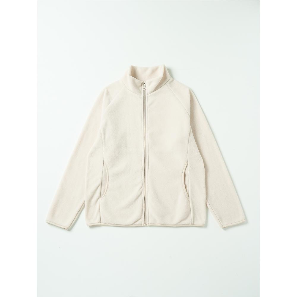 

DaiSo [поступил в октябре Публичный] Флисовая куртка с длинным рукавом S Слоновая кость