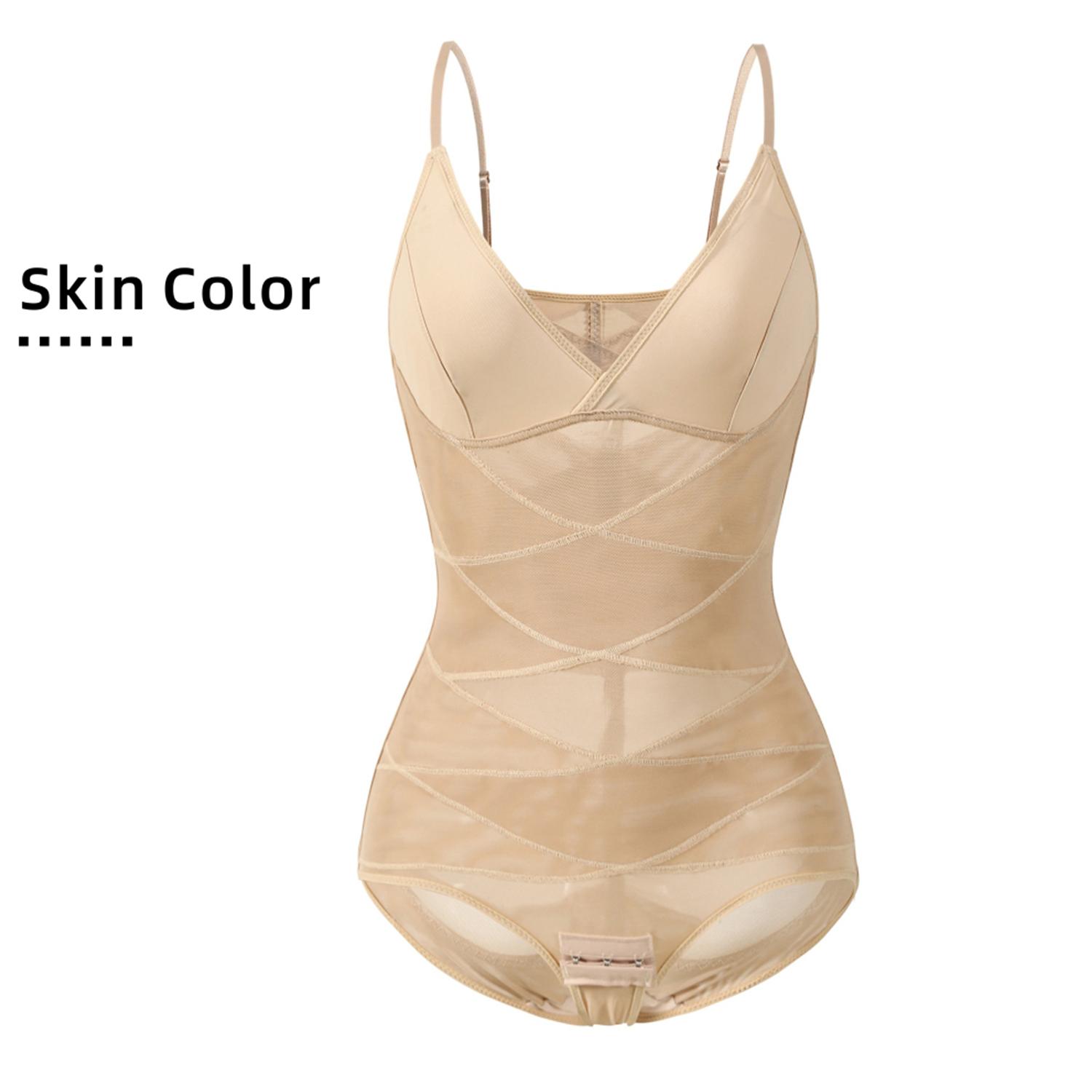 

Корректирующее белье Боди для женщин Tummy Control Faja Body Shaper Over Bust Full Body Shaper Seamless Jumpsuits Top L