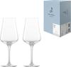 Zwiesel Glass (ZWIESEL GLAS) Break-Resistant Bouquet Wine Glasses, Suitable for Red and White Wines, Pair of 2, Machine-Made (m123739)