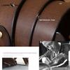 Genuine Cowhide Belt Retro Handmade Pure Copper Pin Buckle Men's Belt Young People Trendy Youth Casual Pants Belt