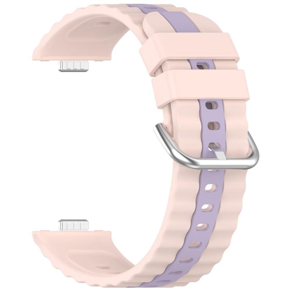 Silicone Wristband Double Color Bracelet for Huawei Watch Fit 4 Pro/4/3 Smart Watch Accessories